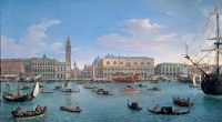 Gaspare Vanvitelli. Il molo, la piazzetta e Palazzo Ducale (1697). Gaspare Vanvitelli. Il molo, la piazzetta e Palazzo Ducale (1697).