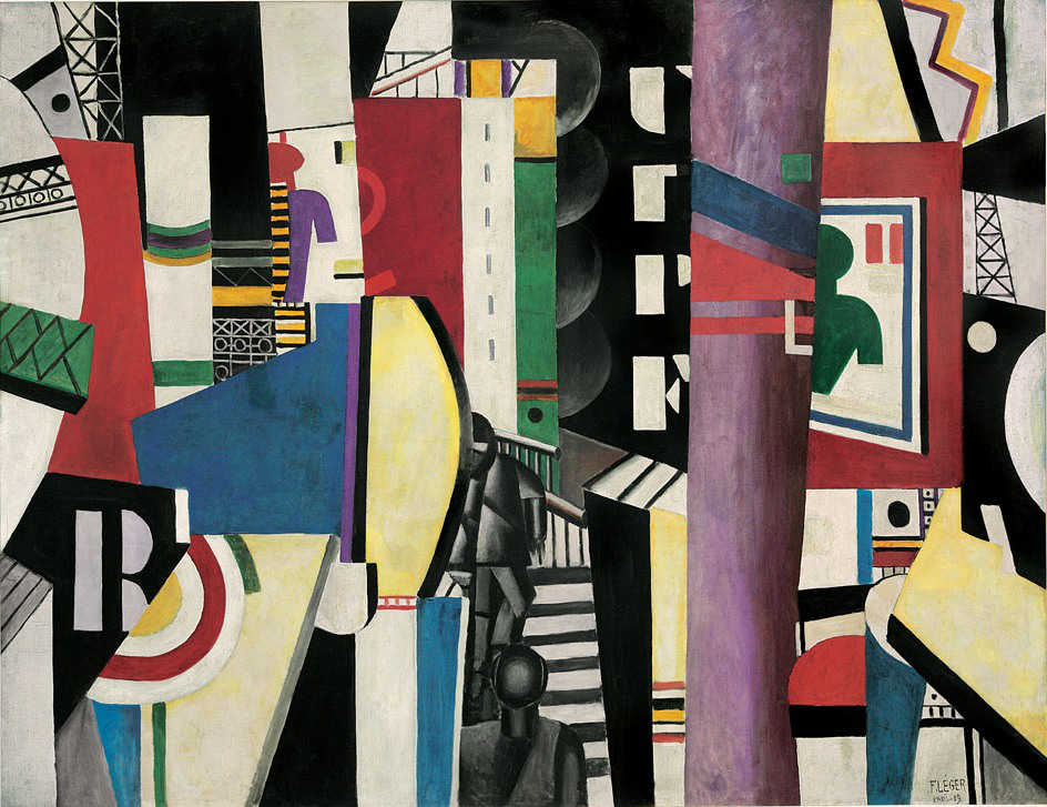 Fernand Léger, La Ville, 1919 - olio su tela / A.E. Gallatin Collection, 1952 © Fernand Léger by SIAE 2014