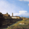 Bernardo Bellotto, Veduta di Torino con il Palazzo Reale