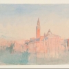 JMW Turner, San Giorgio Maggiore at Sunset, from the Hotel Europa