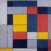 Piet Mondrian No. VI / Composition No. II, 1920 - Tate, Liverpool © Tate, London 2013 © 2013 o 2014 Mondrian / Holtzman Trust c/o HCR International Washington, D.C.