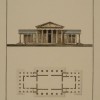 Nikolaj L’vov_Progetto di legnaia nella tenuta Nikolskoe-Cerencicy, 1780-anni novanta del Settecento Mosca, Museo statale di architettura A. V. Šcusev