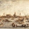 Canaletto Il Bucintoro a San Nicolò di Lido 1765-1766