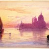 Hercules Edward Lear Santa Maria della Salute al tramonto 1865-1884