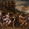 Andrea Schiavone L'infanzia di Giove, 1530 - 35 c.a olio su tela, cm 211x292 Earl of Wemyss & March