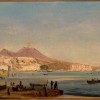 Ippolito Caffi, "Napoli, dalla Riviera di Chiaia", 1843, Olio su cartoncino intelato, 27 x 52 cm Fondazione Musei Civici di Venezia