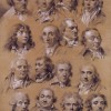 Louis Léopold Boilly Ritratti di sedici uomini