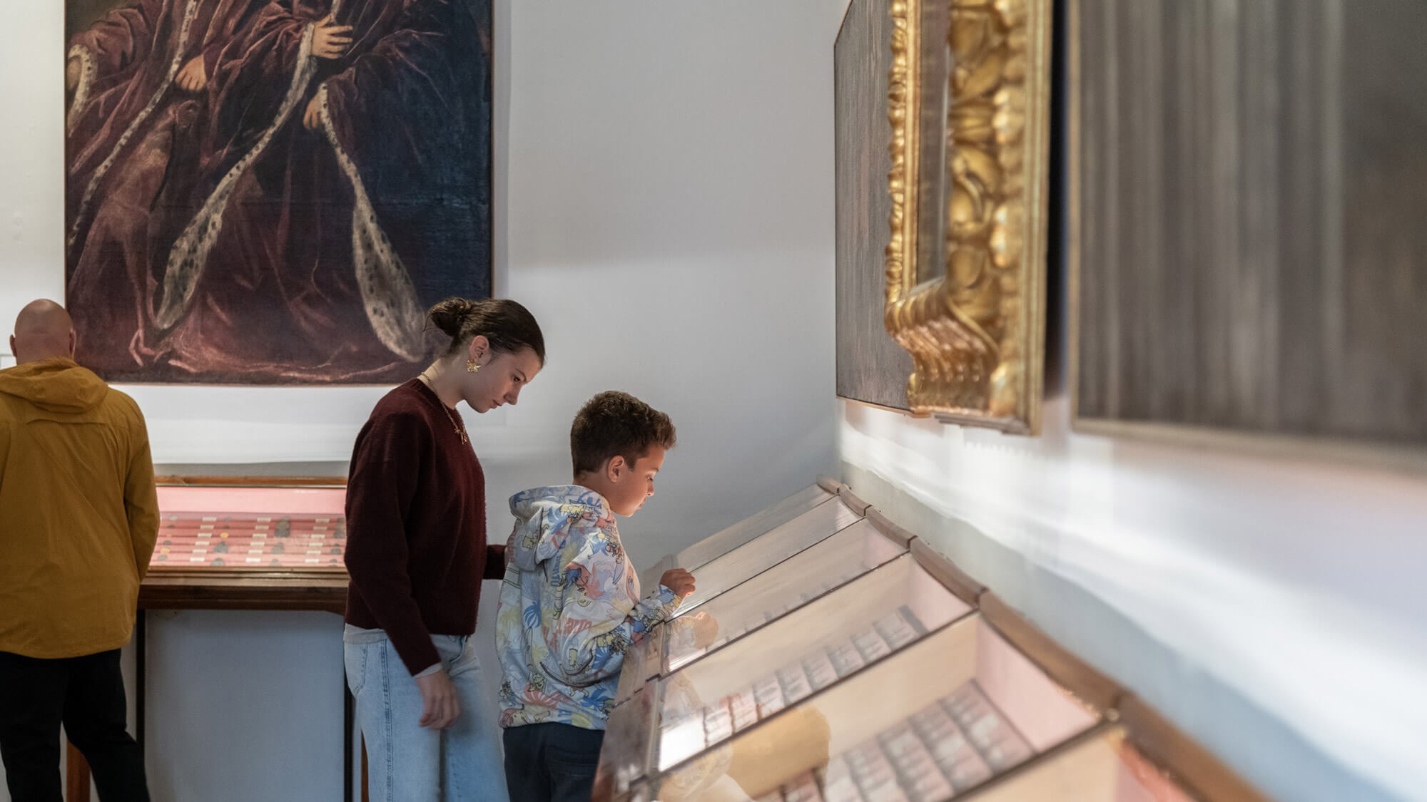 Visitatori al Museo Correr